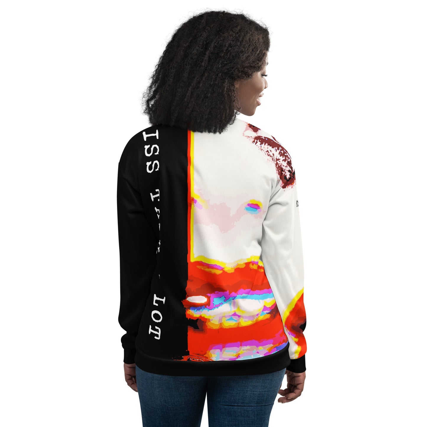 Miss Talk A Lot - Womens Bomber Jacket