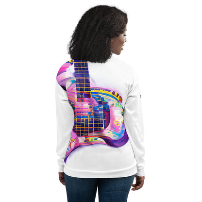 Hippie Guitar - Womens Bomber Jacket