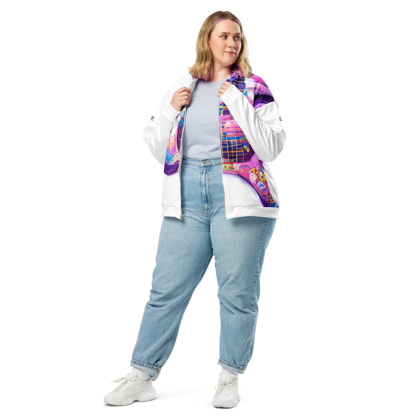 Hippie Guitar - Womens Bomber Jacket