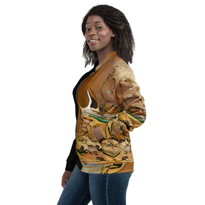 Half Black Half Gāolàng - Unisex Bomber Jacket