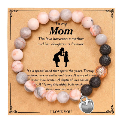 Beaded Gemstone Bracelet With Gift Card SELECTION
