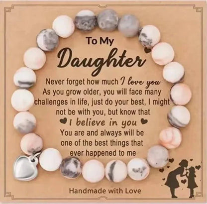 Beaded Gemstone Bracelet With Gift Card SELECTION