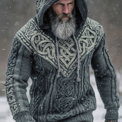 Mens Stylish Standalone Knitted Sweater In European And American Styles