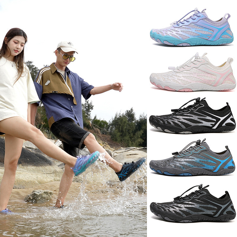 Five Finger Upstream Shoes Men And Women Beach Quick-drying Shoes