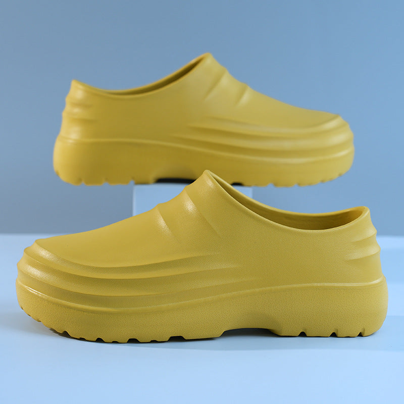 Kitchen-specific Non-slip Workwear And Waterproof Slippers
