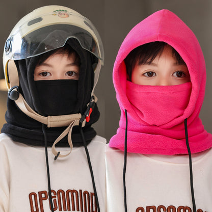 Thickened All-in-one Hat Scarf And Mask With Ear Protectionkeeps You Warm And Blocks The Wind