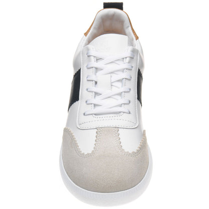 Herring Angelina ladies rubber-soled in white and navy