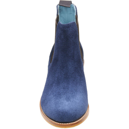 Herring Tamara Ladies ladies rubber-soled Chelsea boots in navy suede