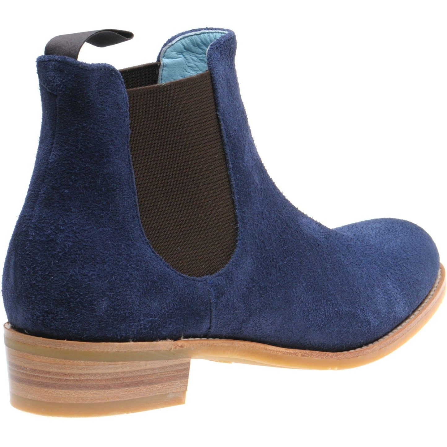 Herring Tamara Ladies ladies rubber-soled Chelsea boots in navy suede