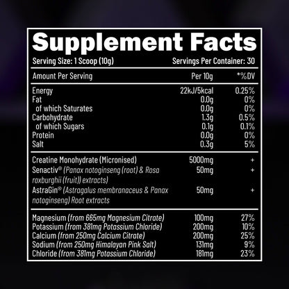 Efectiv Nutrition Hybrid Creatine + Hydration 300g