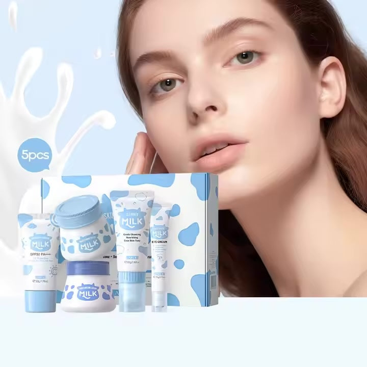 LAIKOU Skincare Kit Anti-Aging Moisturizing Revitalizing Skin for Home Beauty Salon Luxury Skin Care