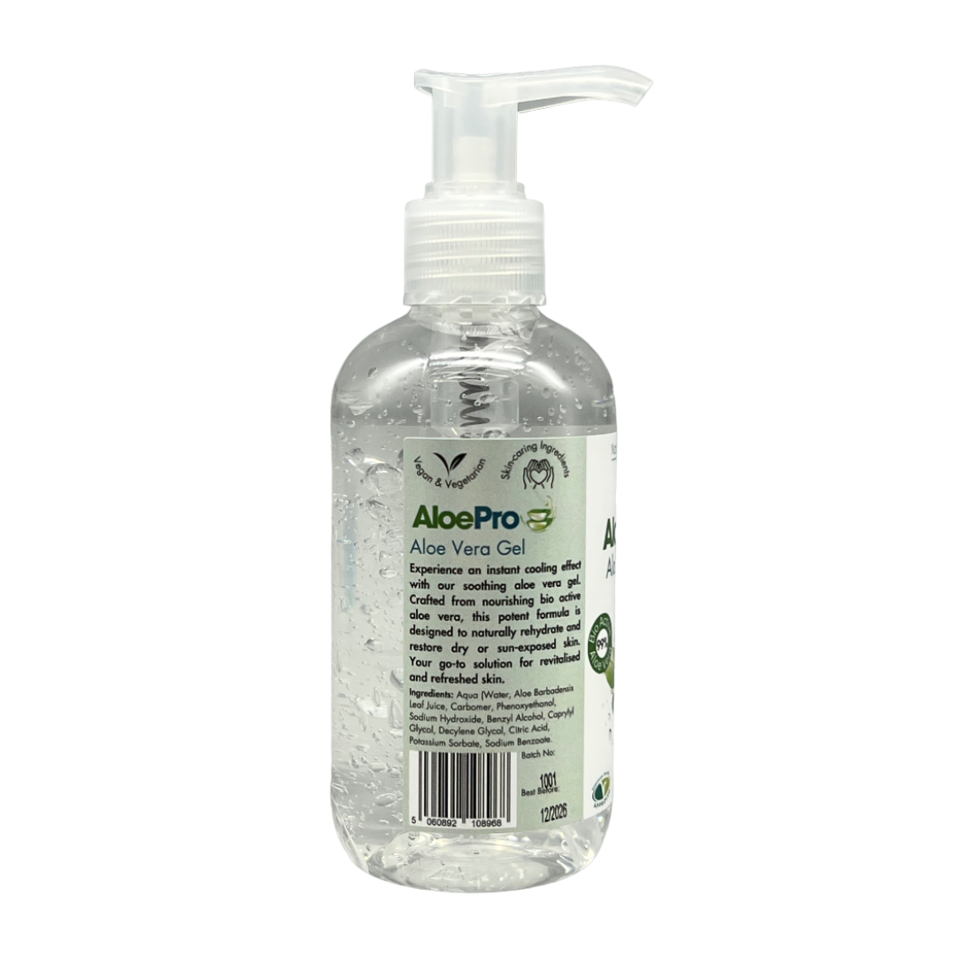 AloePro Natural Soothing Aloe Gel UK 200ml