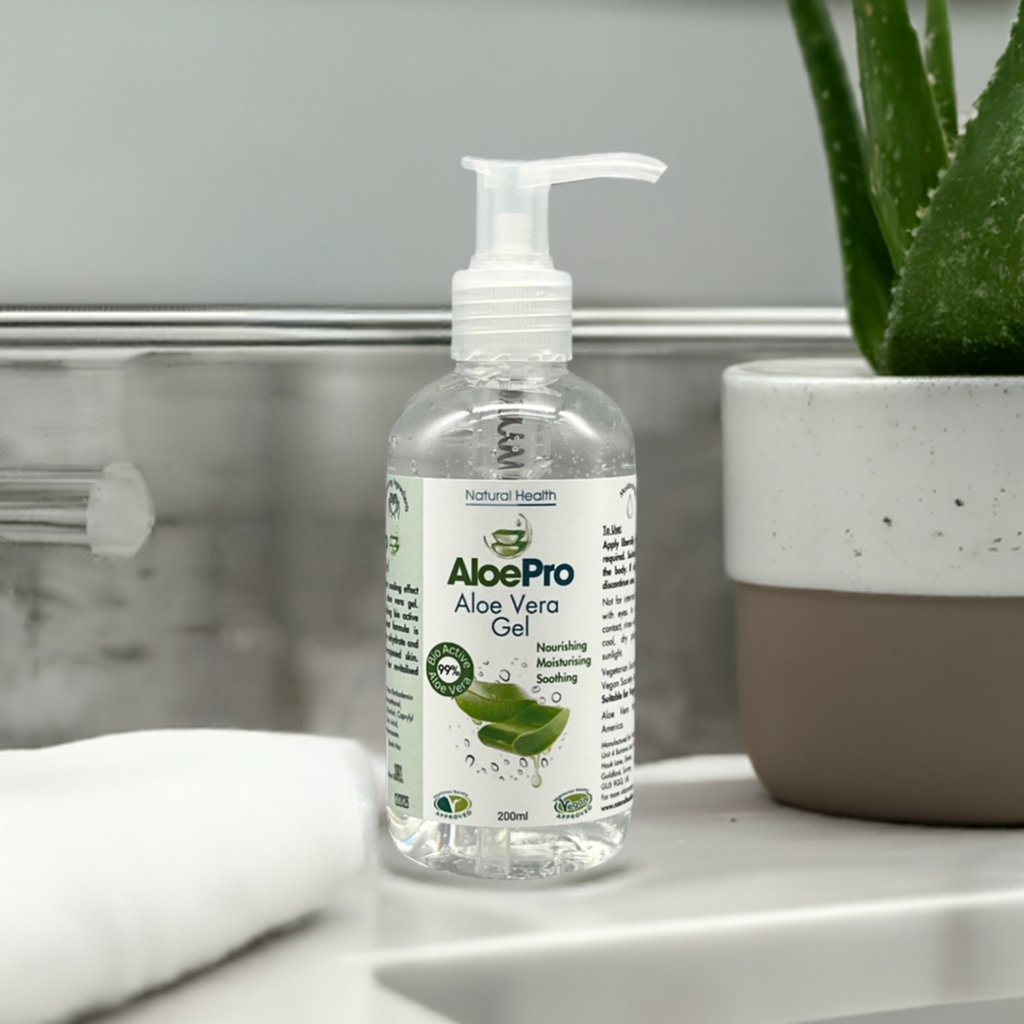 AloePro Natural Soothing Aloe Gel UK 200ml
