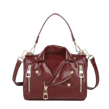 Fashionable Rivet Personality Ladies Shoulder Bag Square PU Leather Crossbody Bag Versatile Women's Handbag Stylish Accessory