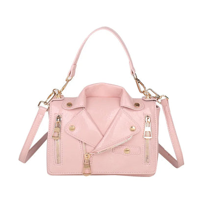 Fashionable Rivet Personality Ladies Shoulder Bag Square PU Leather Crossbody Bag Versatile Women's Handbag Stylish Accessory