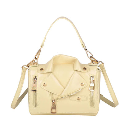 Fashionable Rivet Personality Ladies Shoulder Bag Square PU Leather Crossbody Bag Versatile Women's Handbag Stylish Accessory