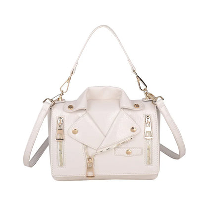 Fashionable Rivet Personality Ladies Shoulder Bag Square PU Leather Crossbody Bag Versatile Women's Handbag Stylish Accessory