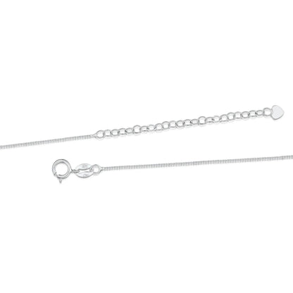 Poppy necklace by Shrieking Violet® Sterling silver large teardrop pendant