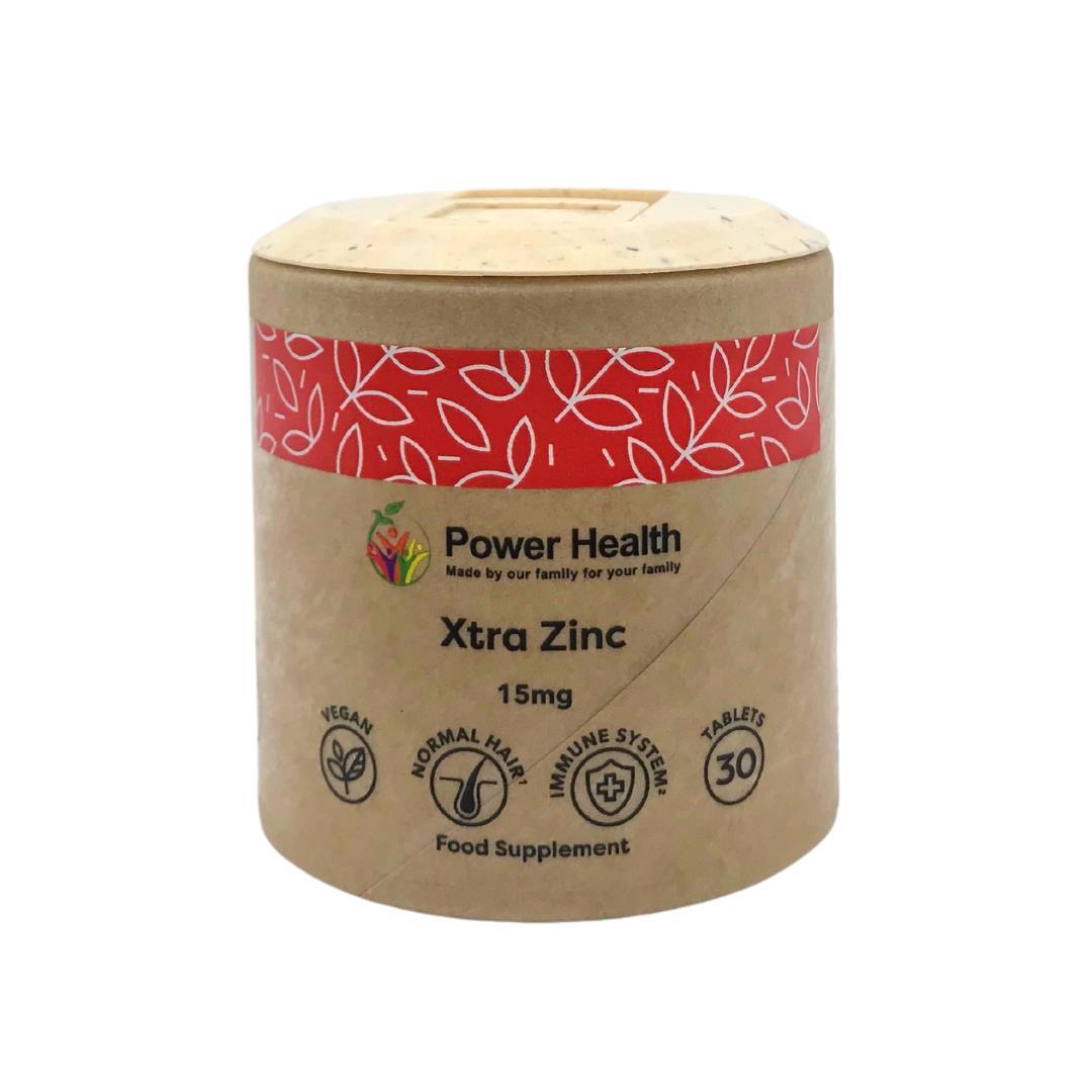 Power Health Xtra Zinc 15mg Elemental 30 tablets