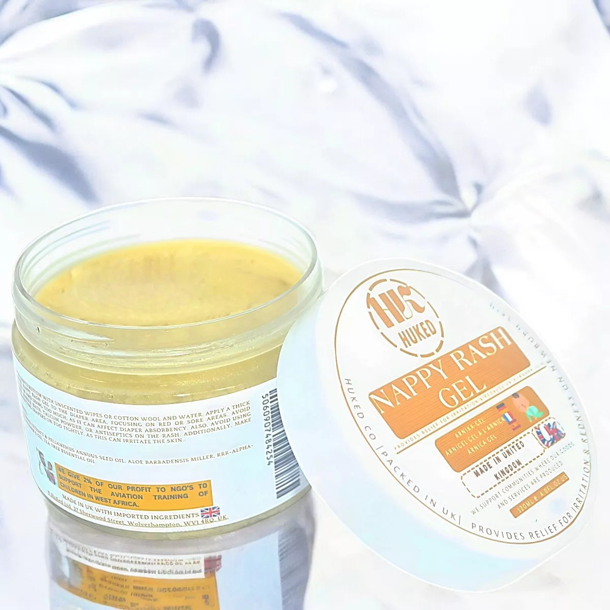 Nappy Rash Gel 120ml - Calendula & Aloe