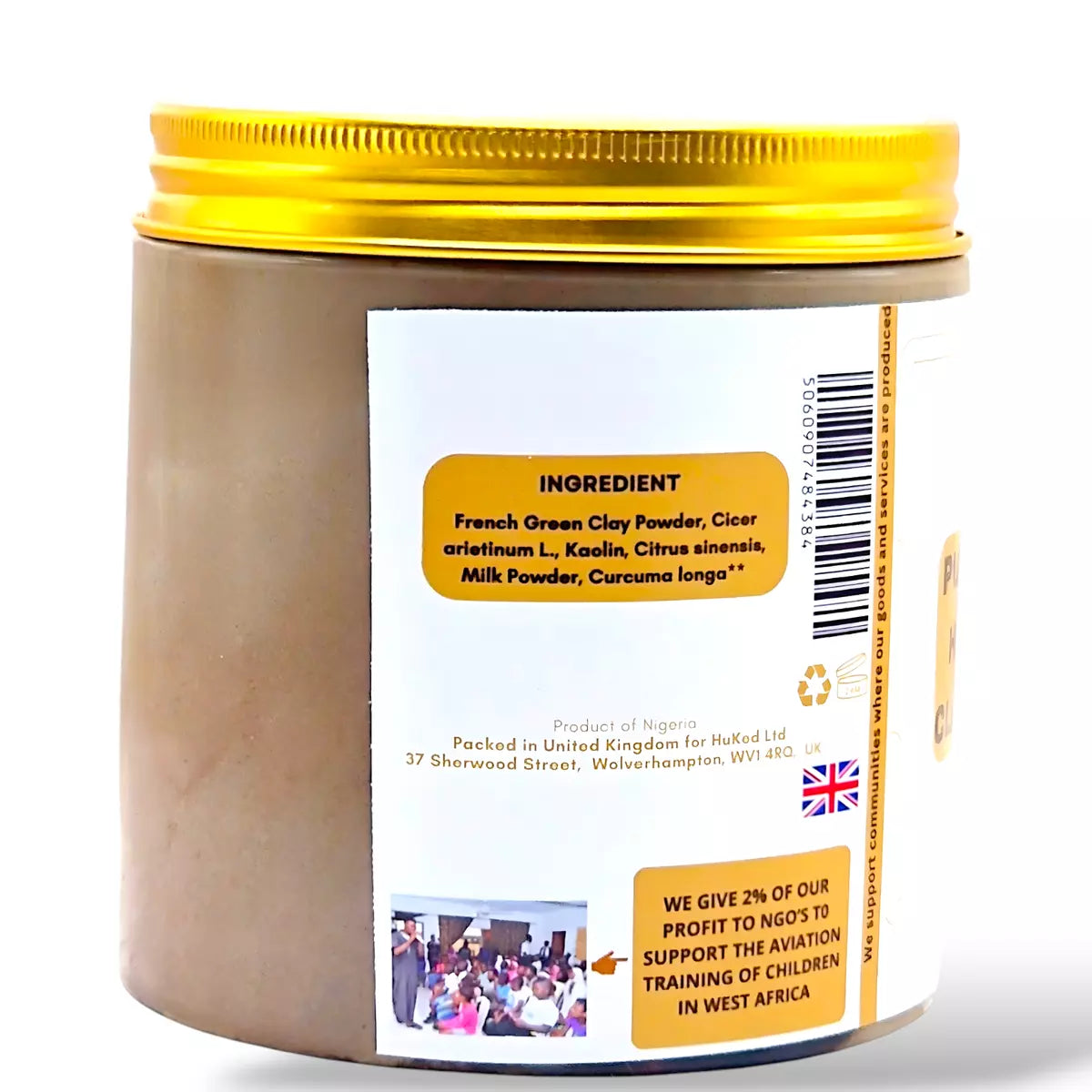 Purifying Clay Mask 500g - Detoxifying