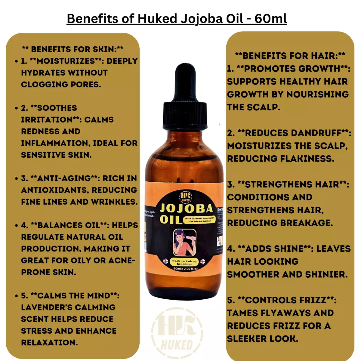 Jojoba Oil with Lavender 60ml