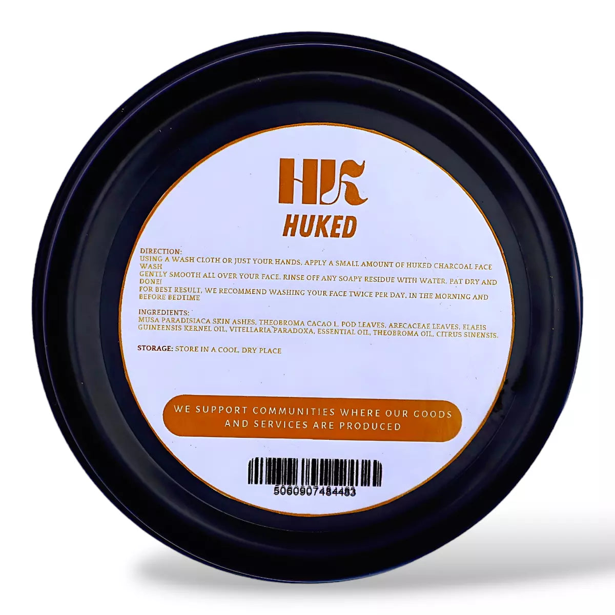 Charcoal Face Wash 150ml - Organic