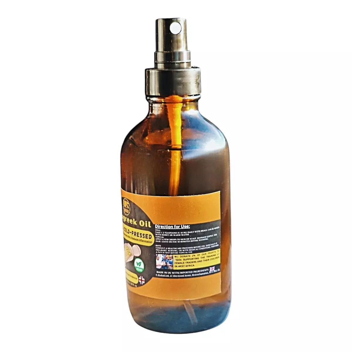 Fenugreek Oil 100ml - Hair & Skin Care
