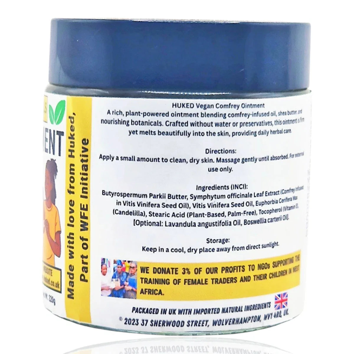 Vegan Comfrey Ointment 120ml