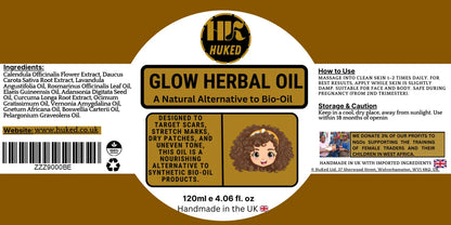 Herbal Glow Oil 120ml - Bio-Oil Alternative