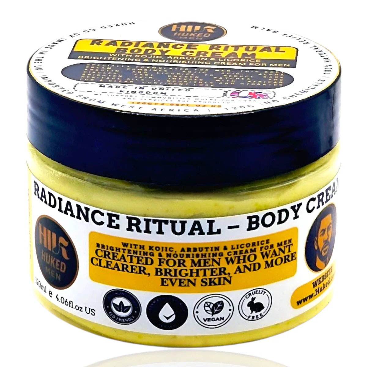 Men's Brightening Body Cream 120ml