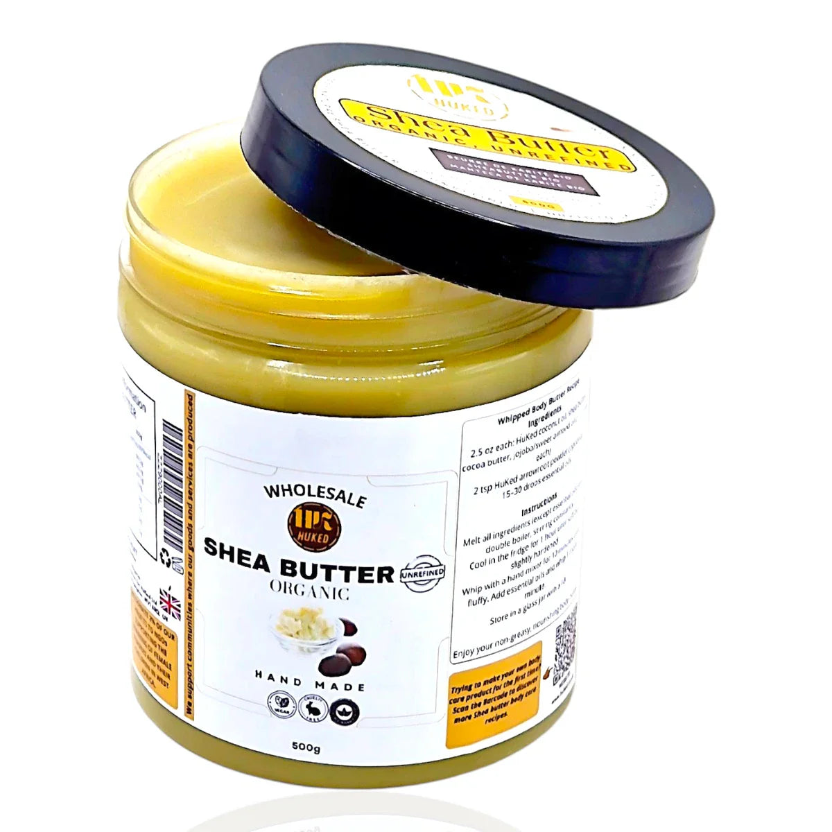 Raw Shea Butter 500g - Organic & Unrefined