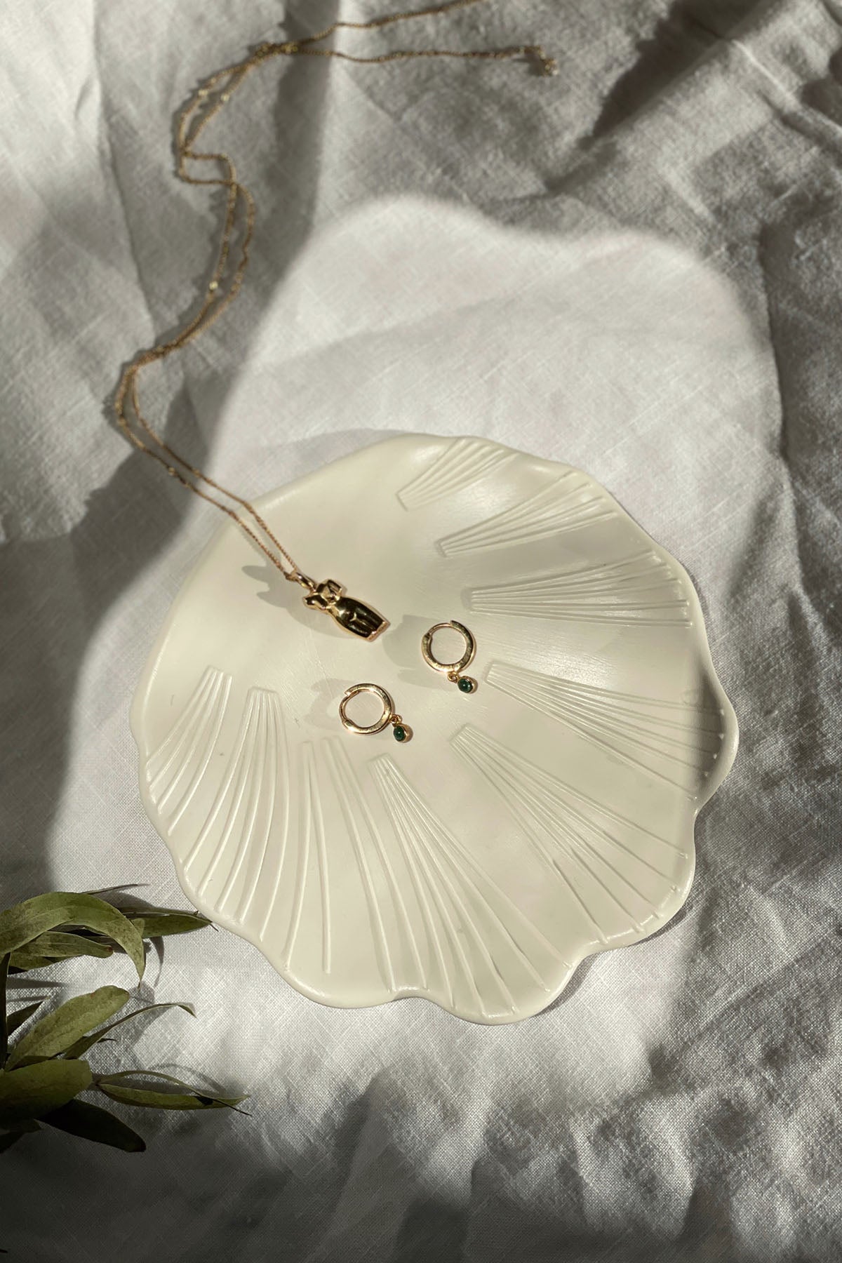 Large Shell Trinket Dish