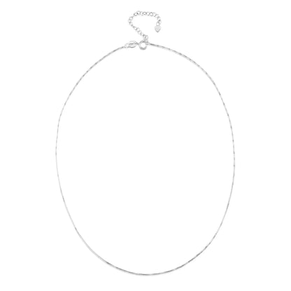 Sterling Silver Poppy Full moon Pendant Necklace. Mini Poppy (Euphorbia Milii)