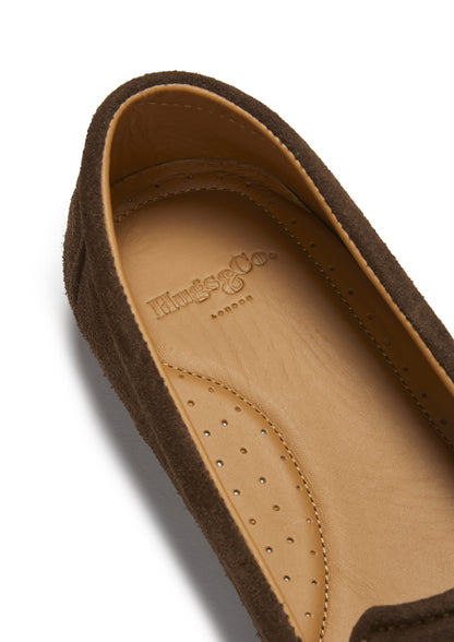 Women's Tasselled Espadrilles, brown suede