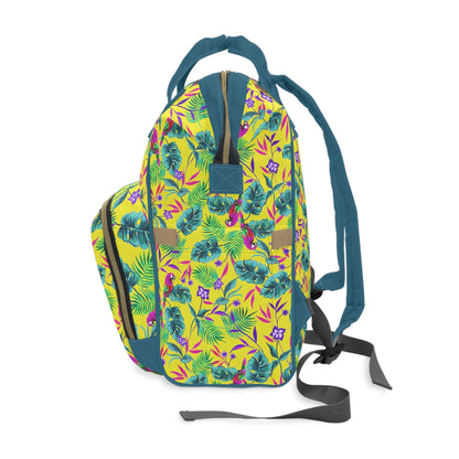 Yellow Baby Changing Bag Backpack - Pollywood